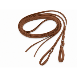 Guide marron en Biothane